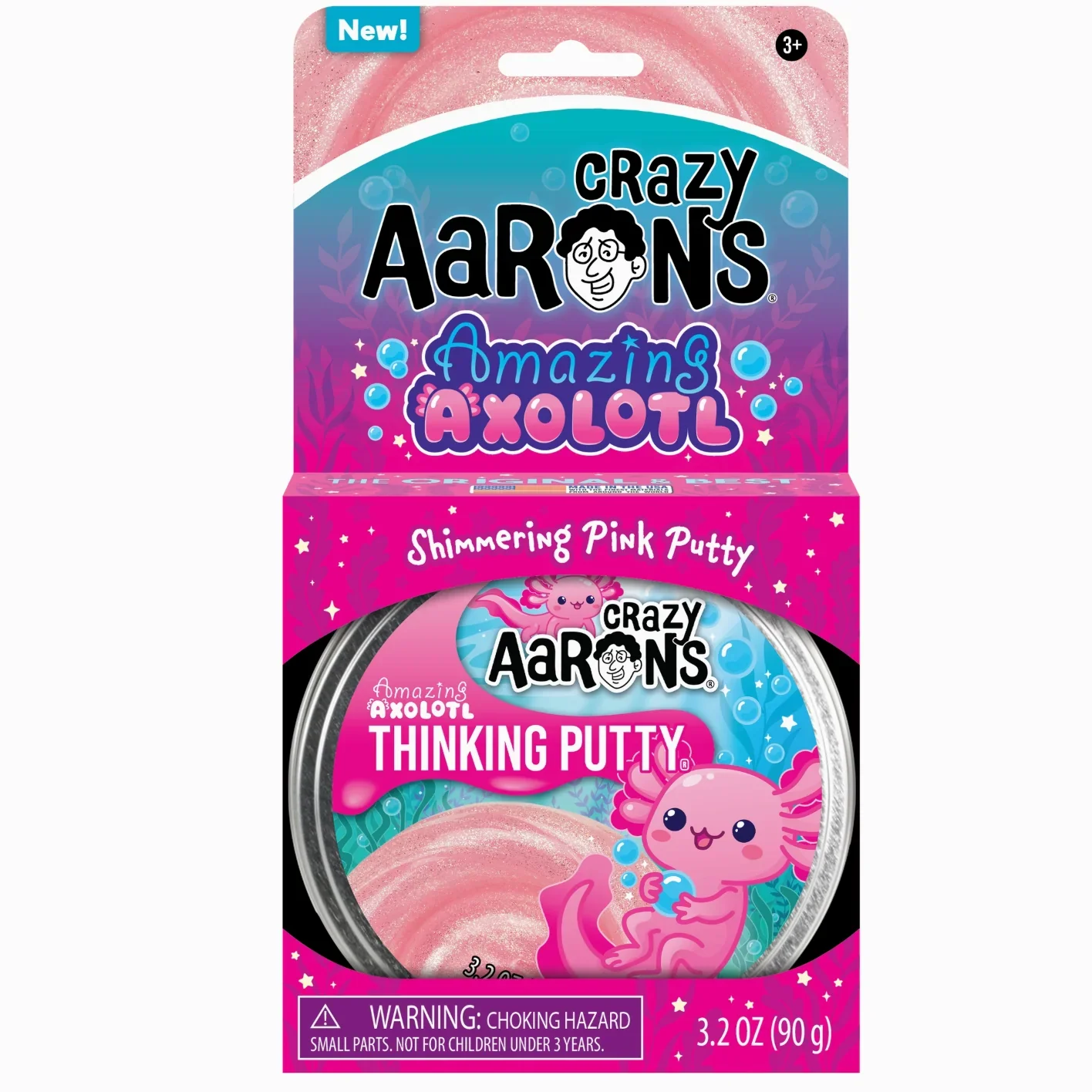 AMAZING AXOLOTL THINKING PUTTY