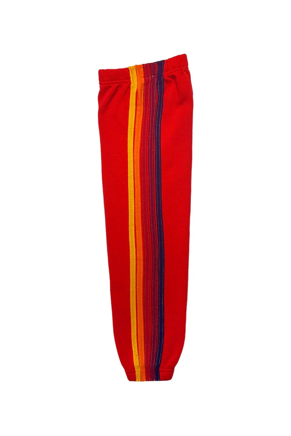 AVIATOR NATION KID'S 5 STRIPE SWEATPANTS - RED