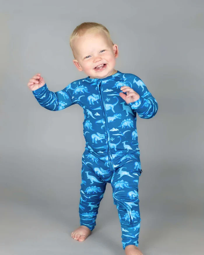 BABY BOY JARED POPPY CONVERTIBLE ROMPER - Image 2