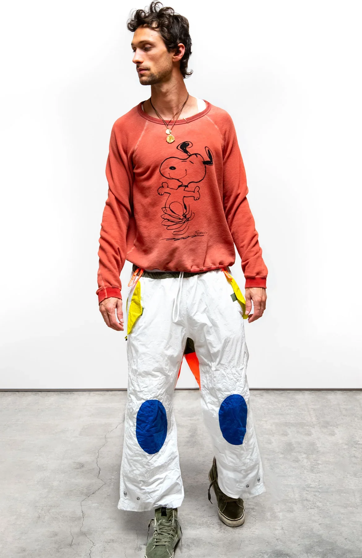 BASICGOODNESS SCHULZ SUPERVINTAGE YUMM RAGLAN- SNOOPY BURNPOWDER - Image 2