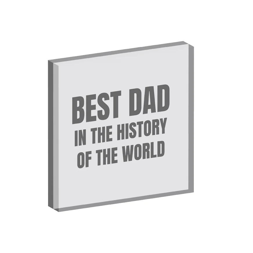 BEST DAD ART FRAME
