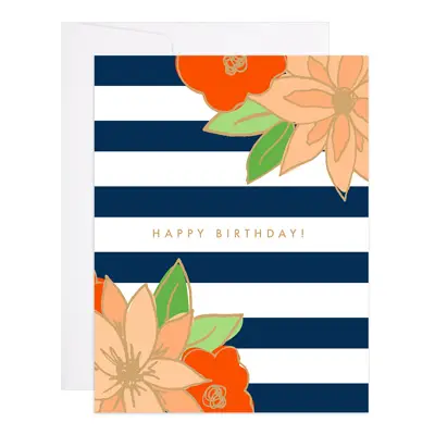 BIRTHDAY STRIPES CARD