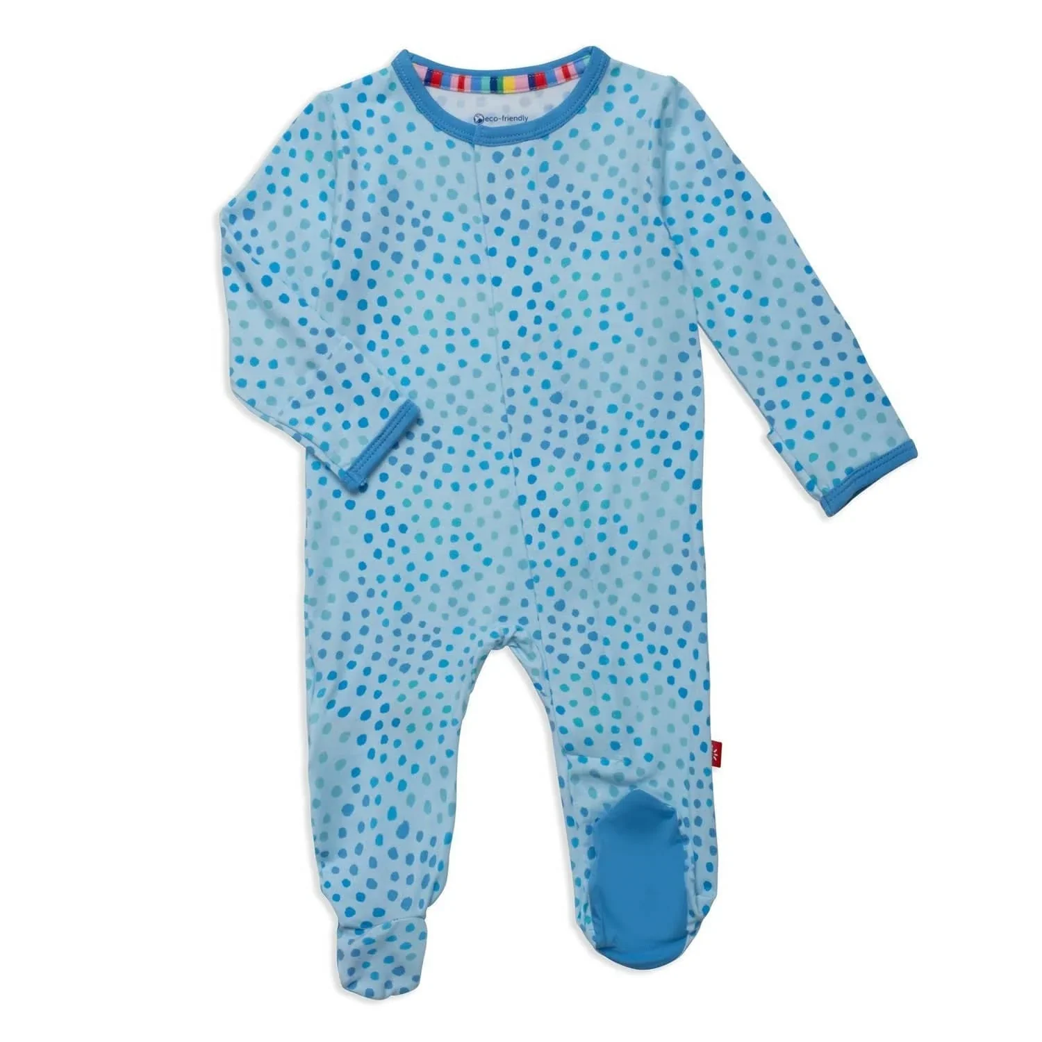 BLUE SPARKLE MODAL FOOTIE