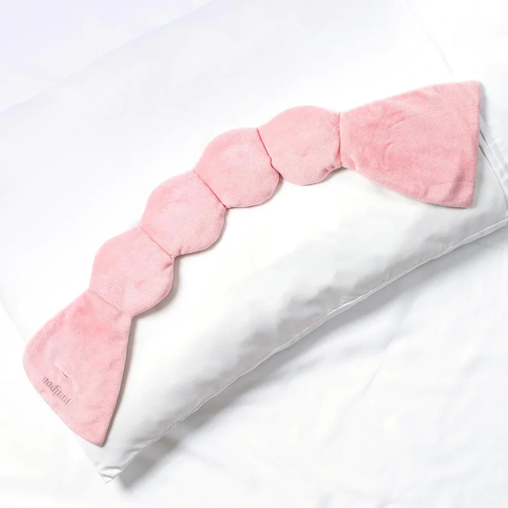BLUSH PINK NODPOD SLEEP MASK - Image 2