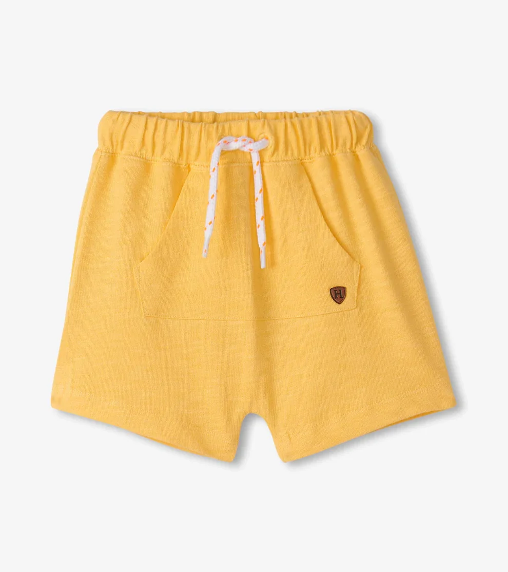 BOYS GOLDEN CREAM KANGA SHORTS