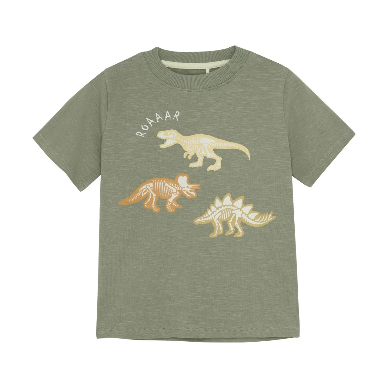 BOYS GREEN DINOSUARS T-SHIRT