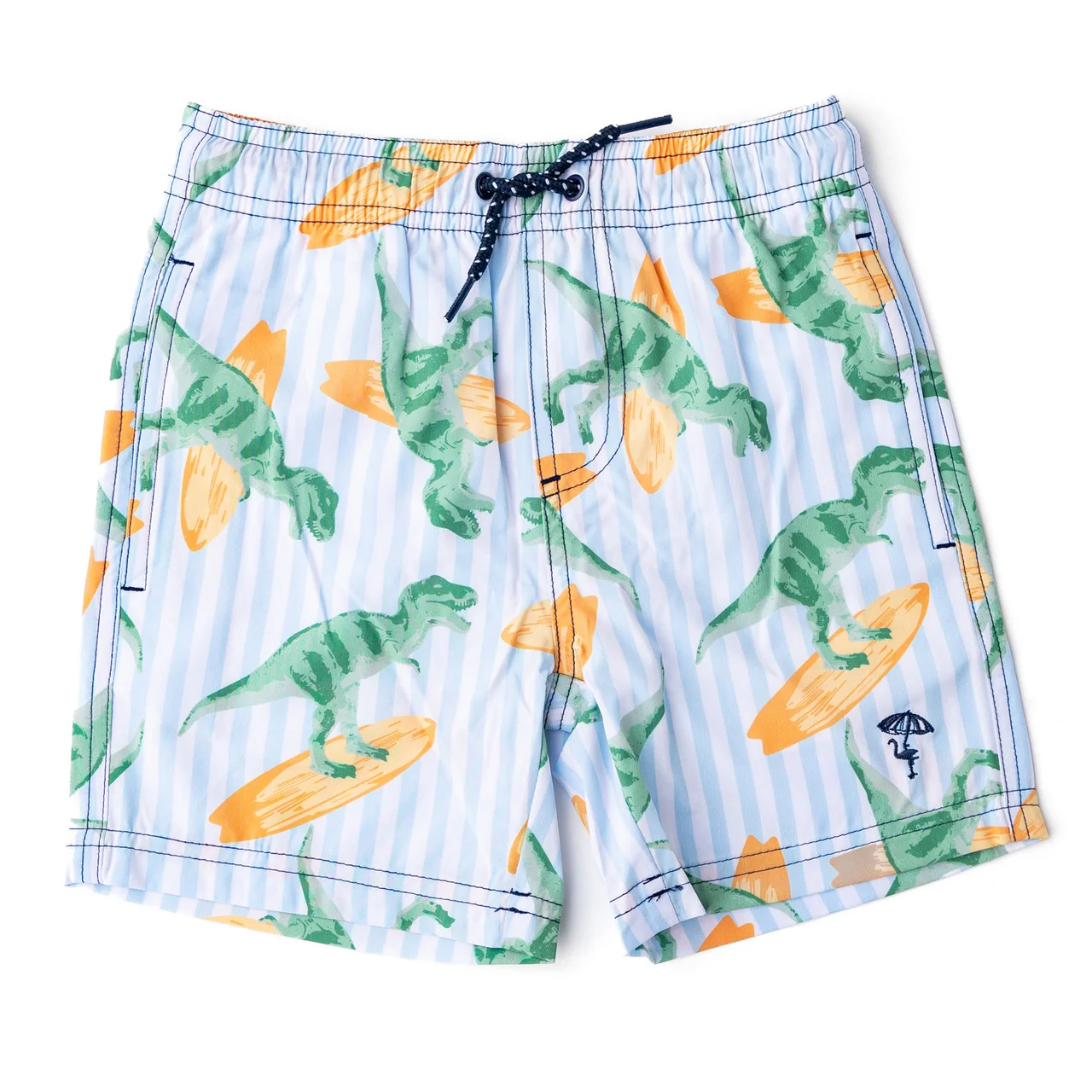 BOYS HANG TEN DINO SWIM TRUNKS