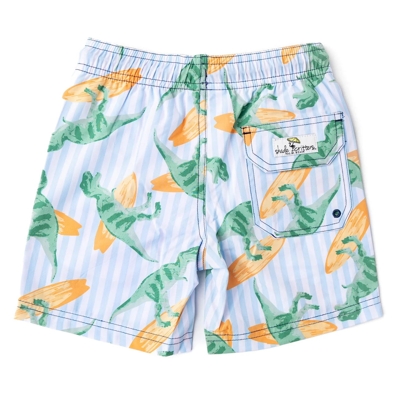 BOYS HANG TEN DINO SWIM TRUNKS - Image 2
