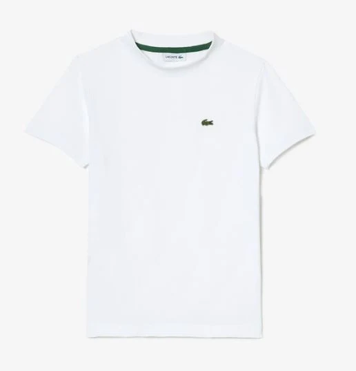 BOYS LACOSTE WHITE T-SHIRT