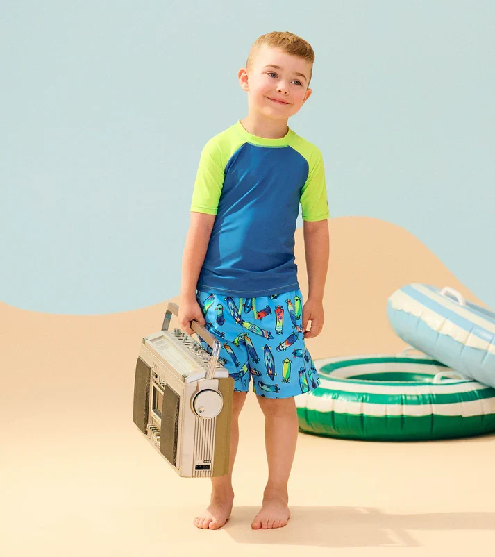 BOYS LONG BOARDS SWIM TRUNKS - Image 3