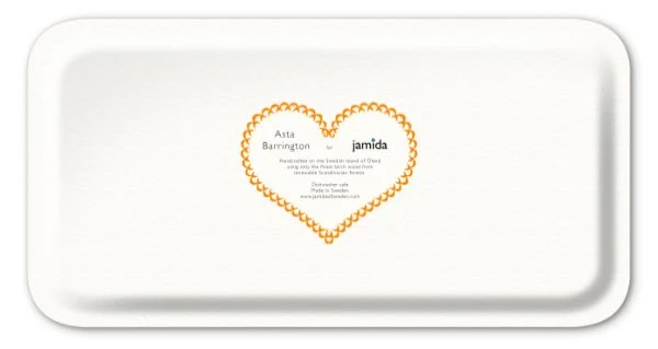 CAPPUCCINO ORANGE SERVING TRAY - Image 2