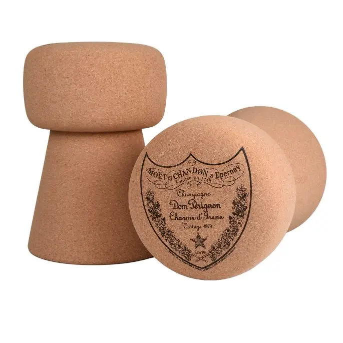 CHAMPAGNE DOM CORK STOOL