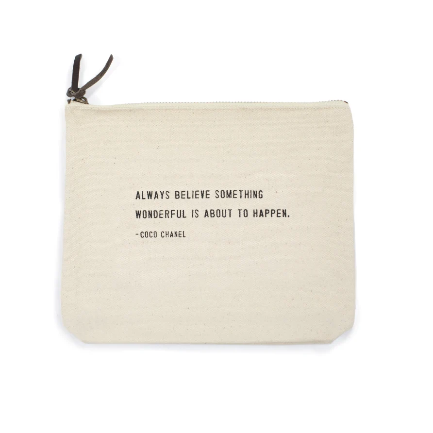 ALWAYS BELIEVE POUCH