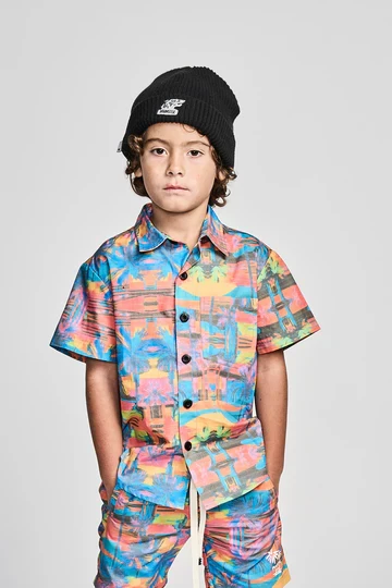 CRAZYPINES SHIRT - FLURO PALM - Image 3