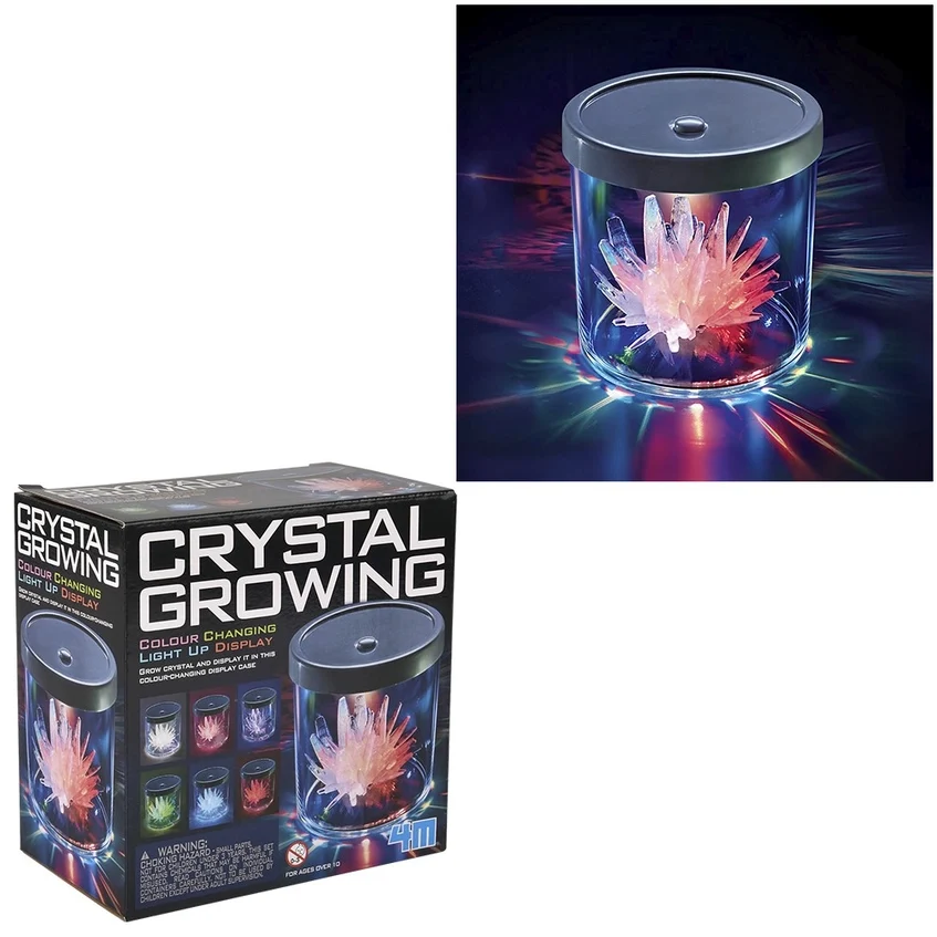 CRYSTAL GROWING COLOR CHANGING LIGHT UP DISPLAY