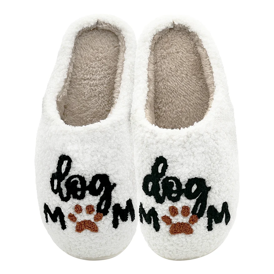 DOG MOM SLIPPERS
