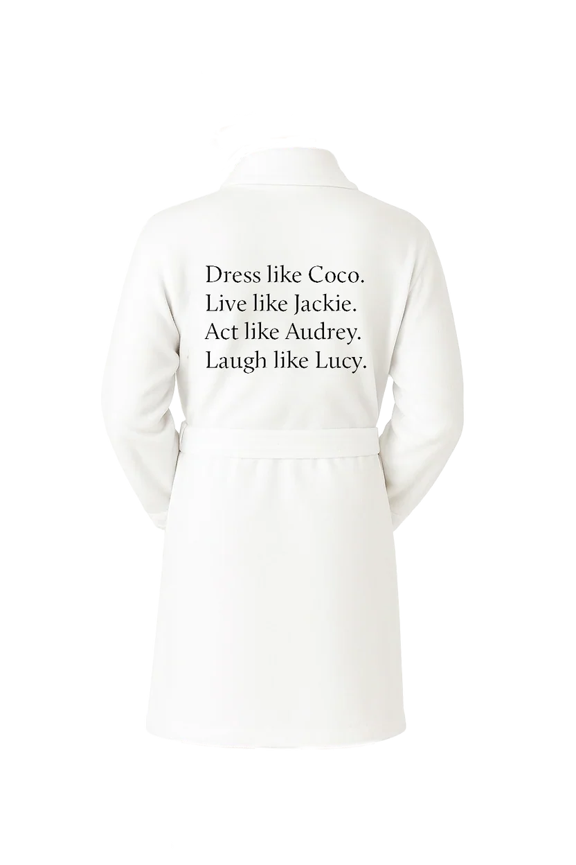 DRESS LIKE COCO PLUSH ROBE
