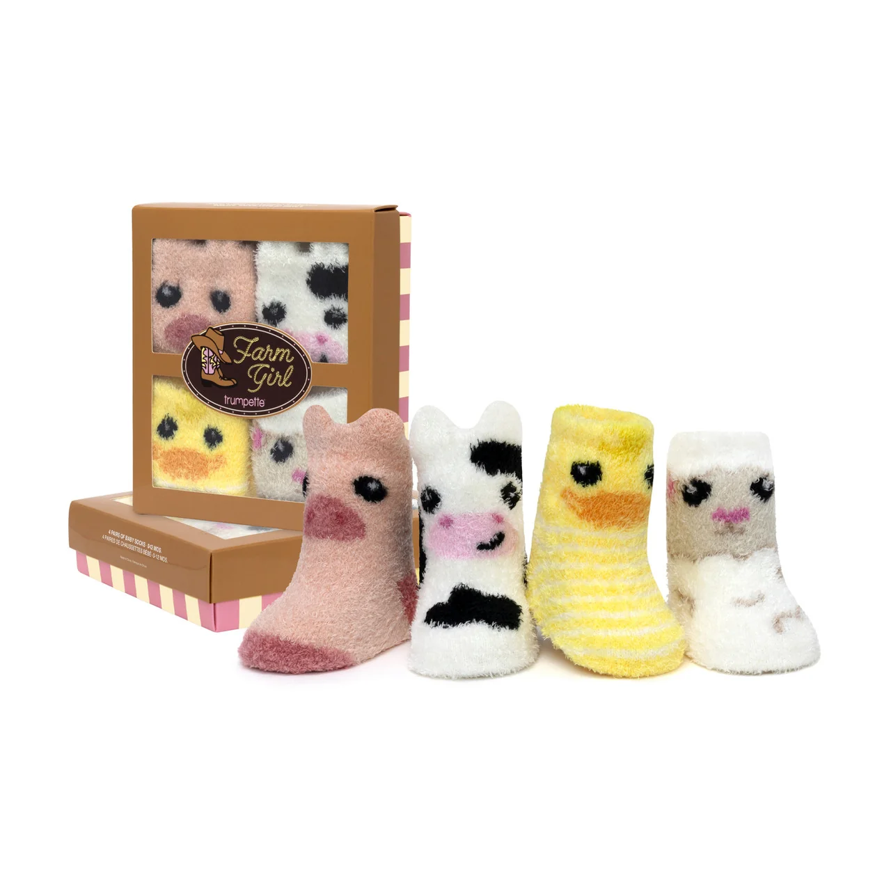 FARM GIRL BABY SOCK SET