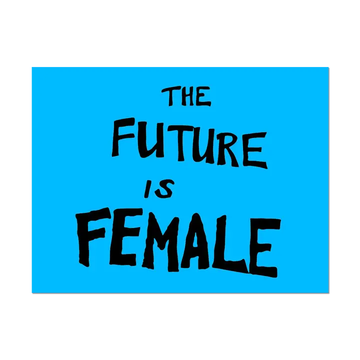FUTURE IS FEMALE STICKER