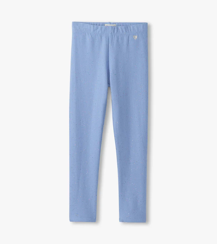 GIRLS CORNFLOWER BLUE COZY LEGGING