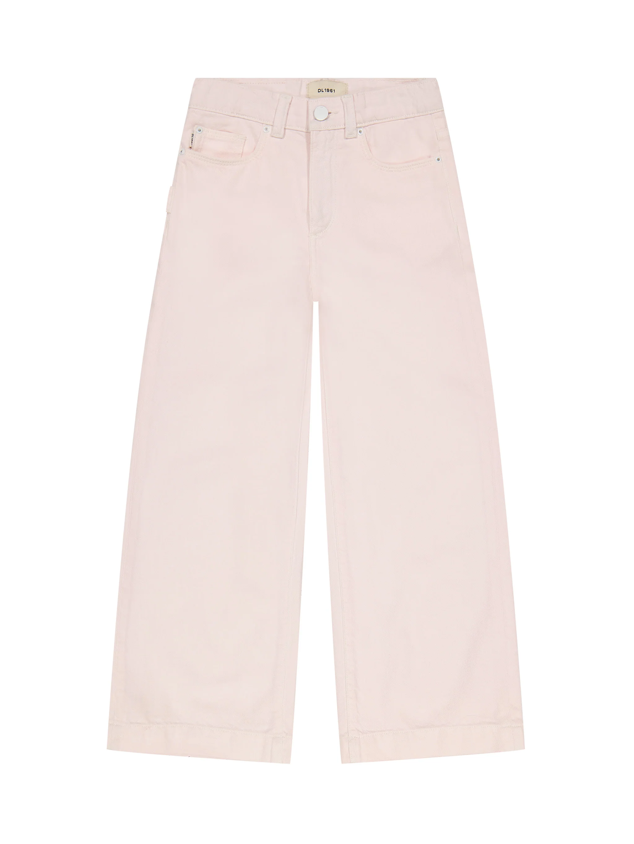 GIRLS LILY WIDE LEGJEANS - PRIMROSE PINK