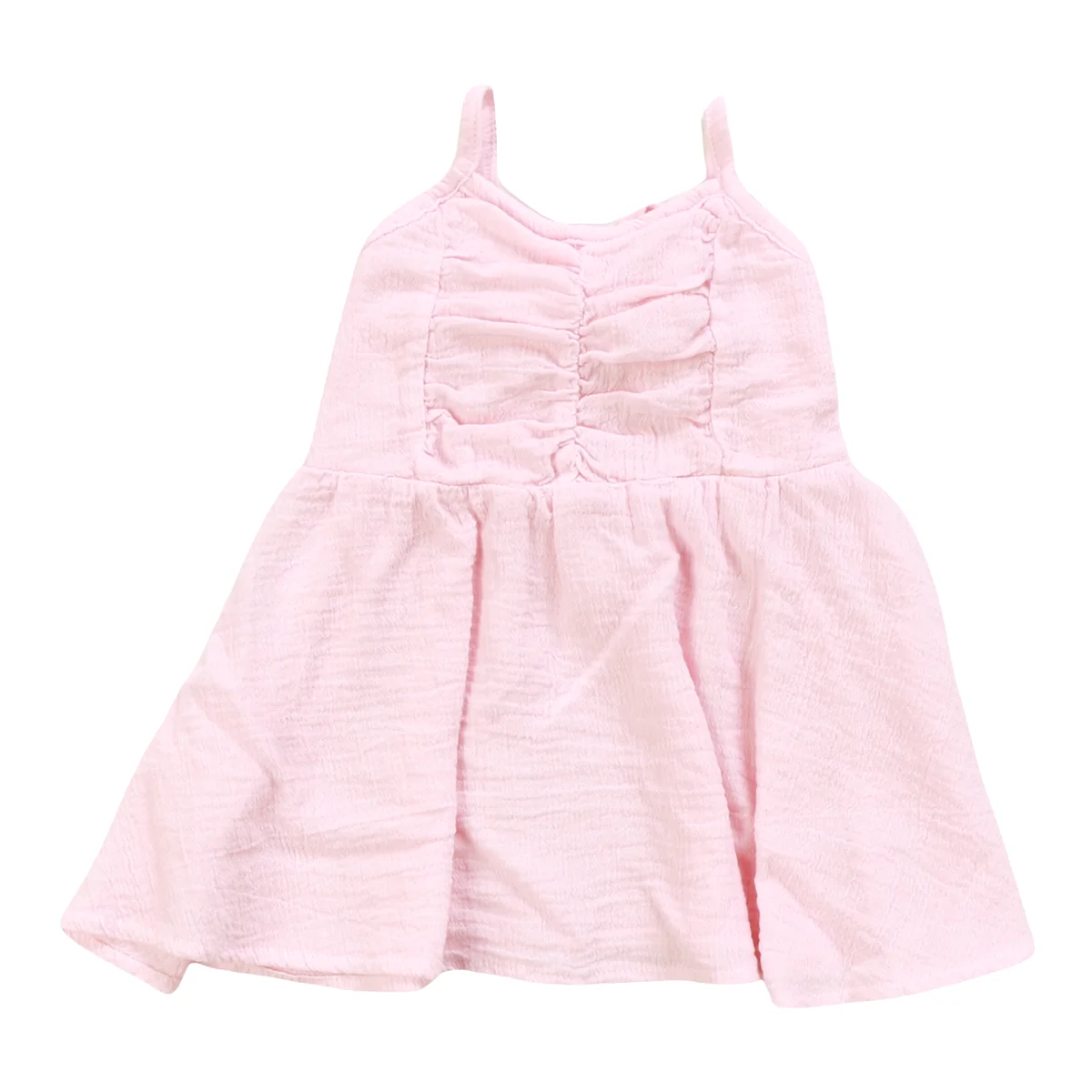 GIRLS PINK BOWTIE DRESS