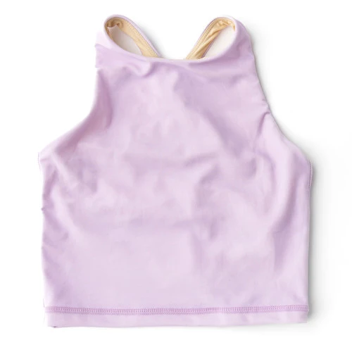 GIRLS PURPLE ACTIVE TOP