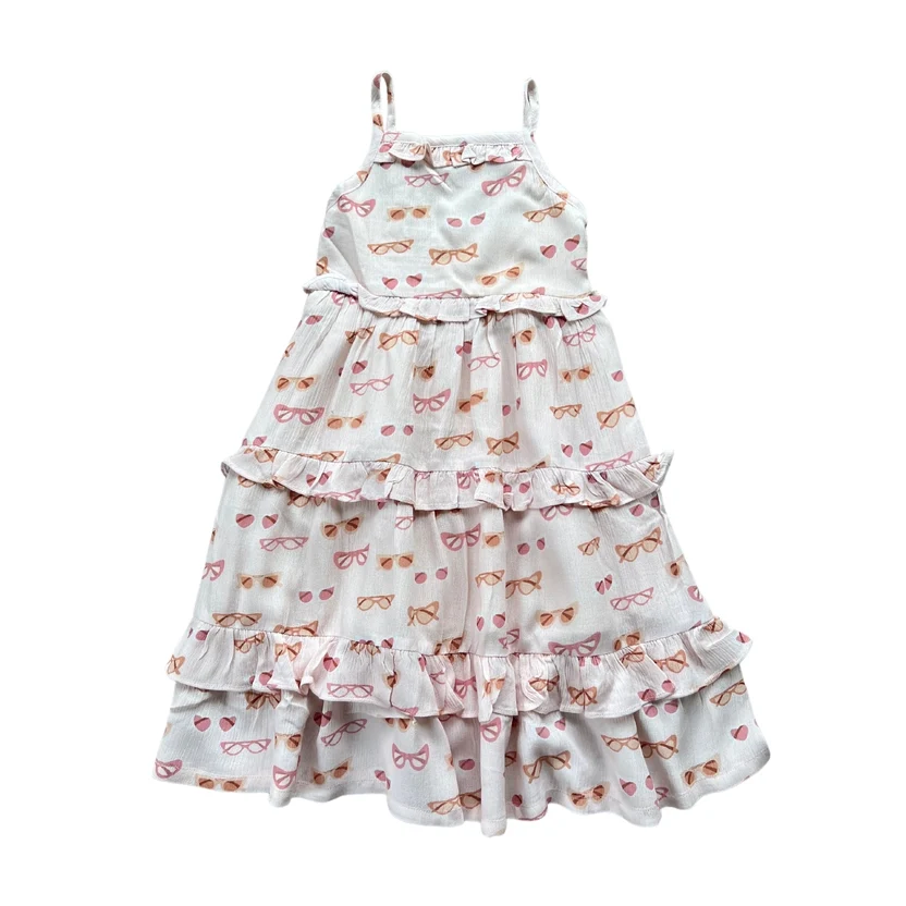 GIRLS RETRO SHADES MAXI DRESS