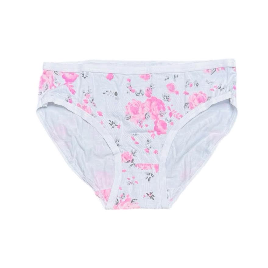 GIRLS WHITE ROSES UNDERWEAR
