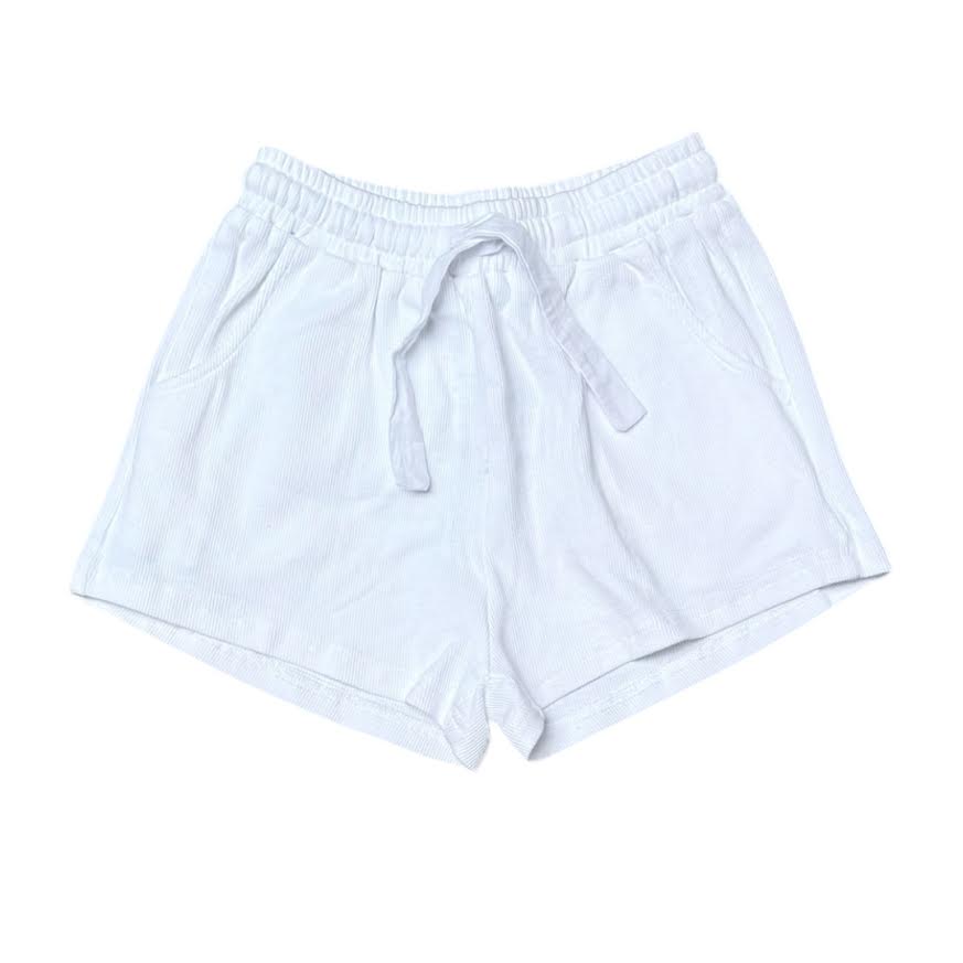 GIRLS WHITE SHORTS