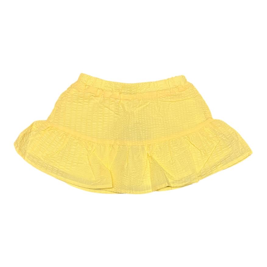 GIRLS YELLOW SKIRT