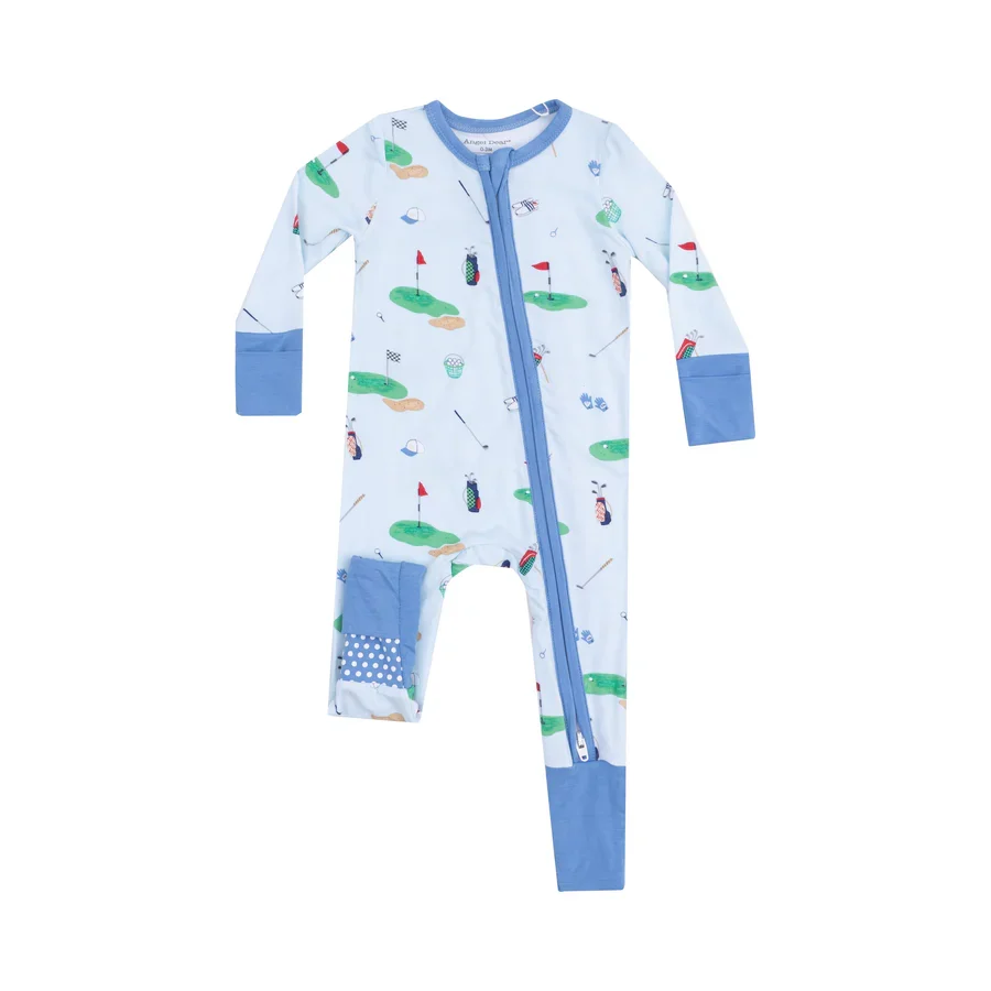 GOLF THINGS ZIPPER ROMPER