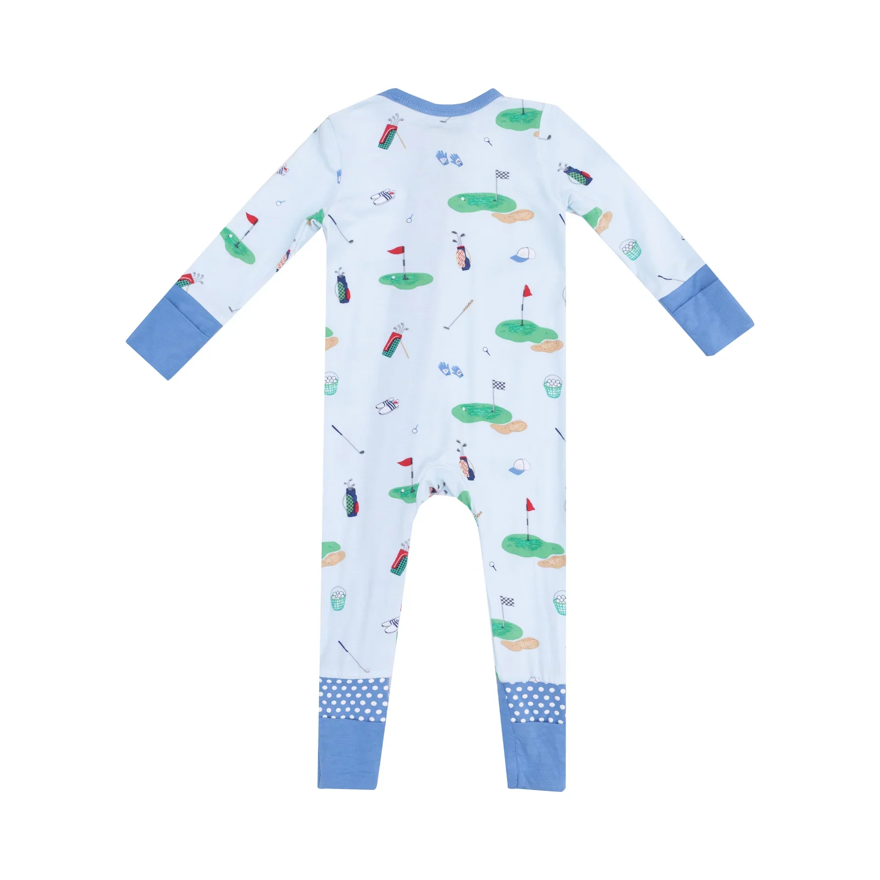 GOLF THINGS ZIPPER ROMPER - Image 2