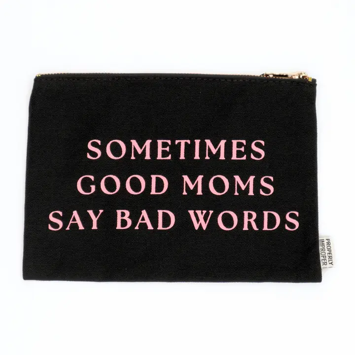 GOOD MOMS BAD WORDS POUCH