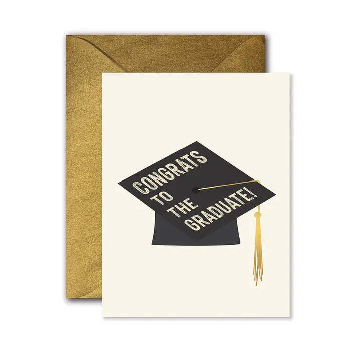 GRADUATION HAT CARD