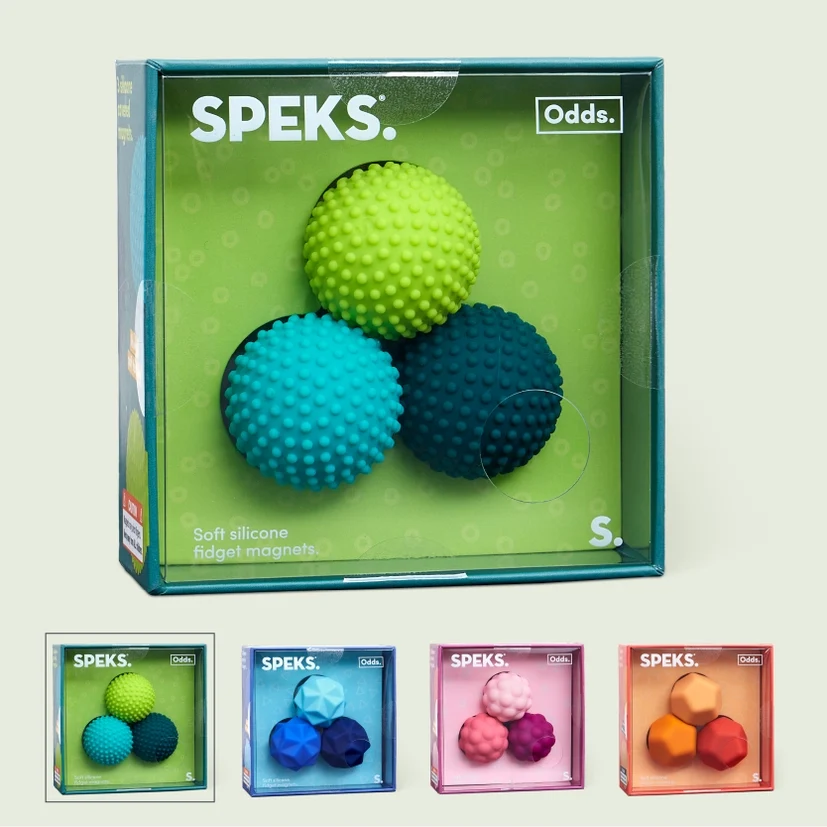 GREEN DOTS SILICONE MAGNETS