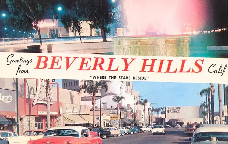 GREETINGS FROM BEVERLY HILLS MAGNET