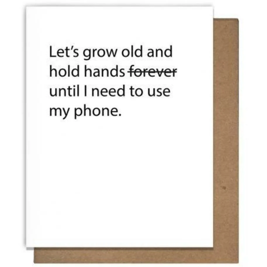 HOLD HANDS CARD