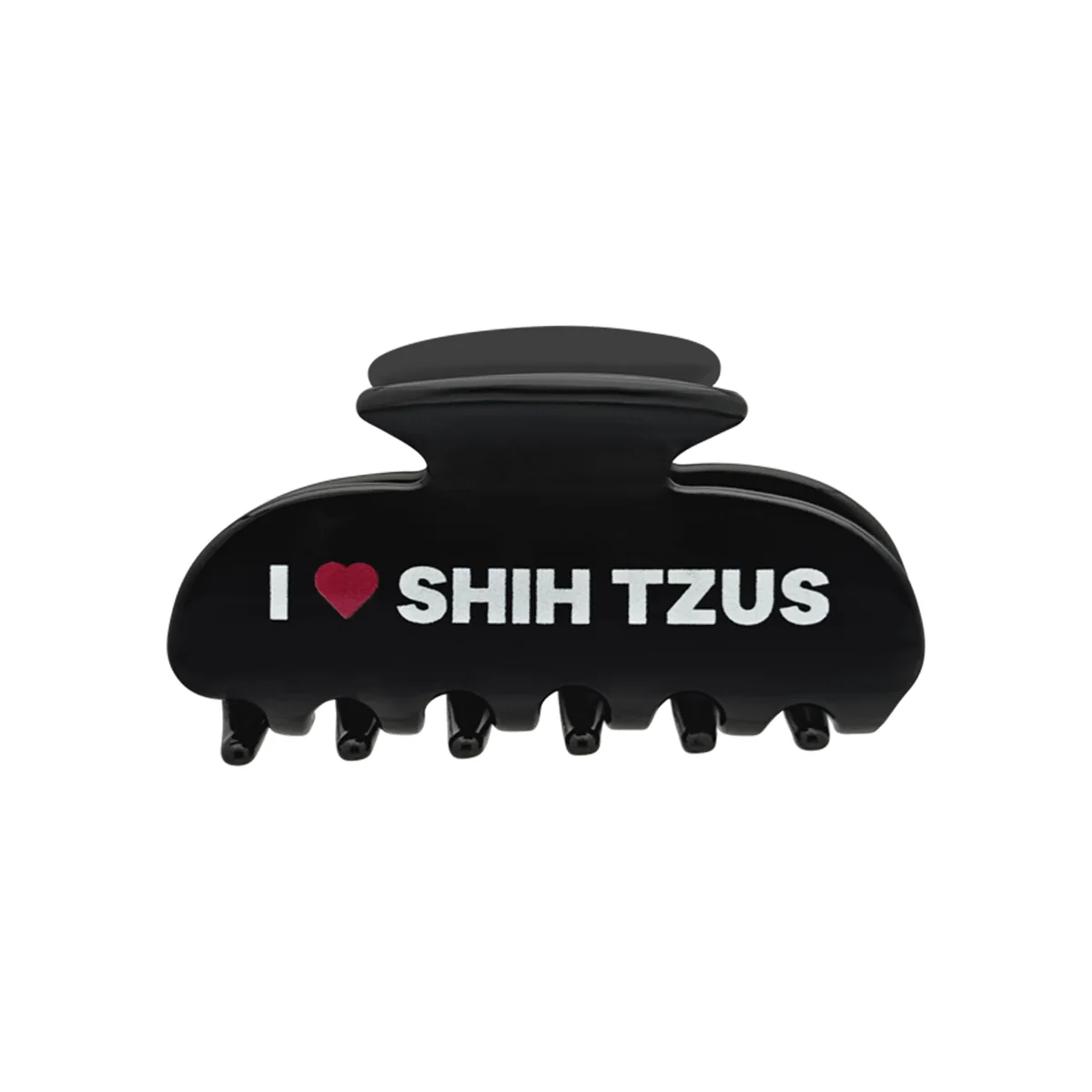 I LOVE SHIH TZUS HAIR CLIP