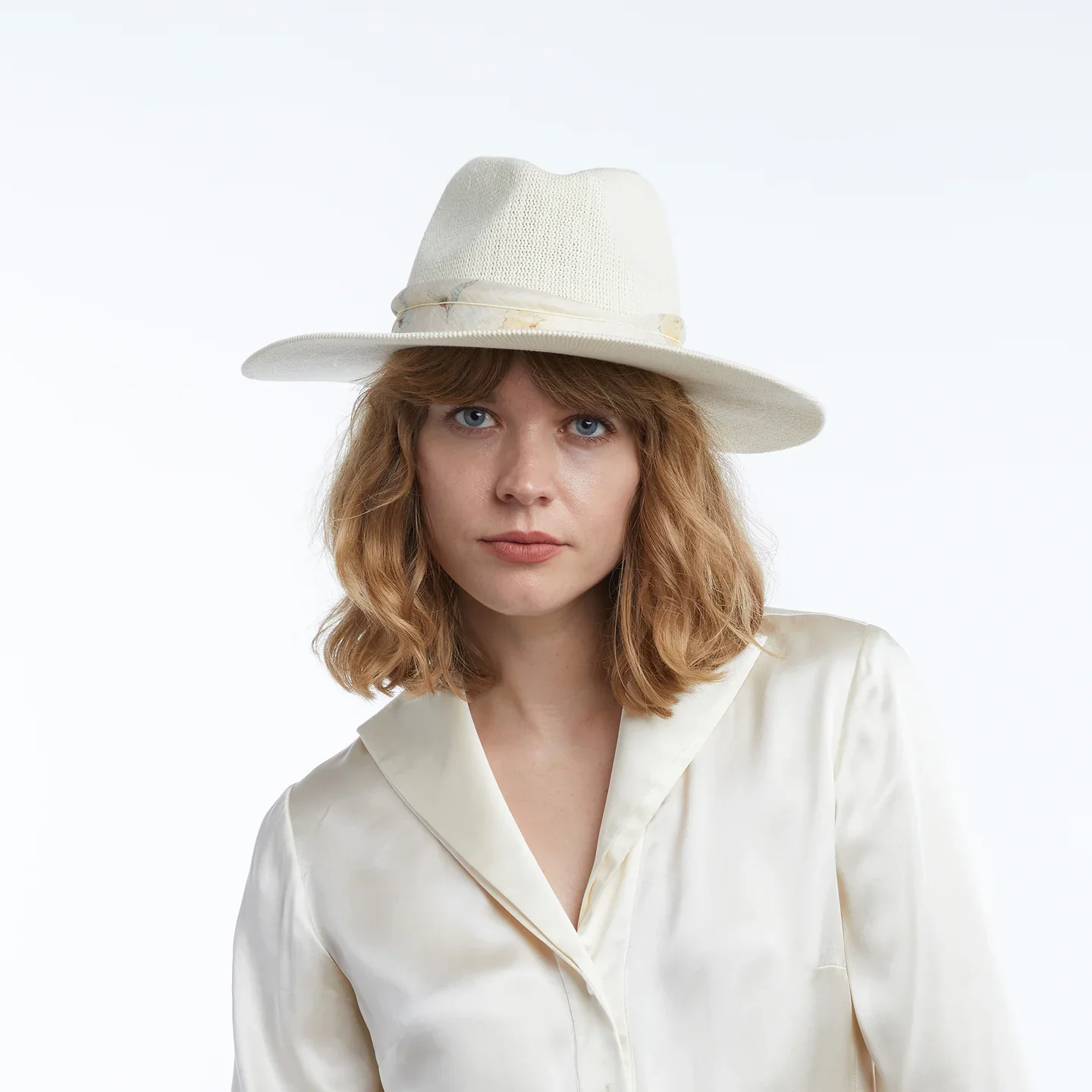 IVORY CORSICA HAT - Image 2