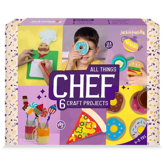 JACK IN THE BOX 6 IN 1 ALL - CHEF