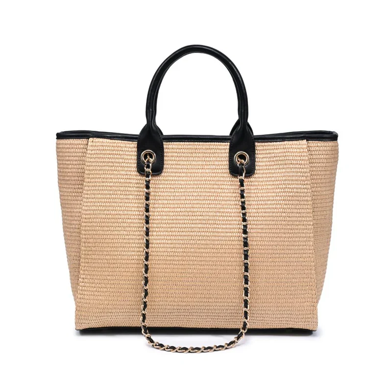 JAXON NATURAL BLACK TOTE