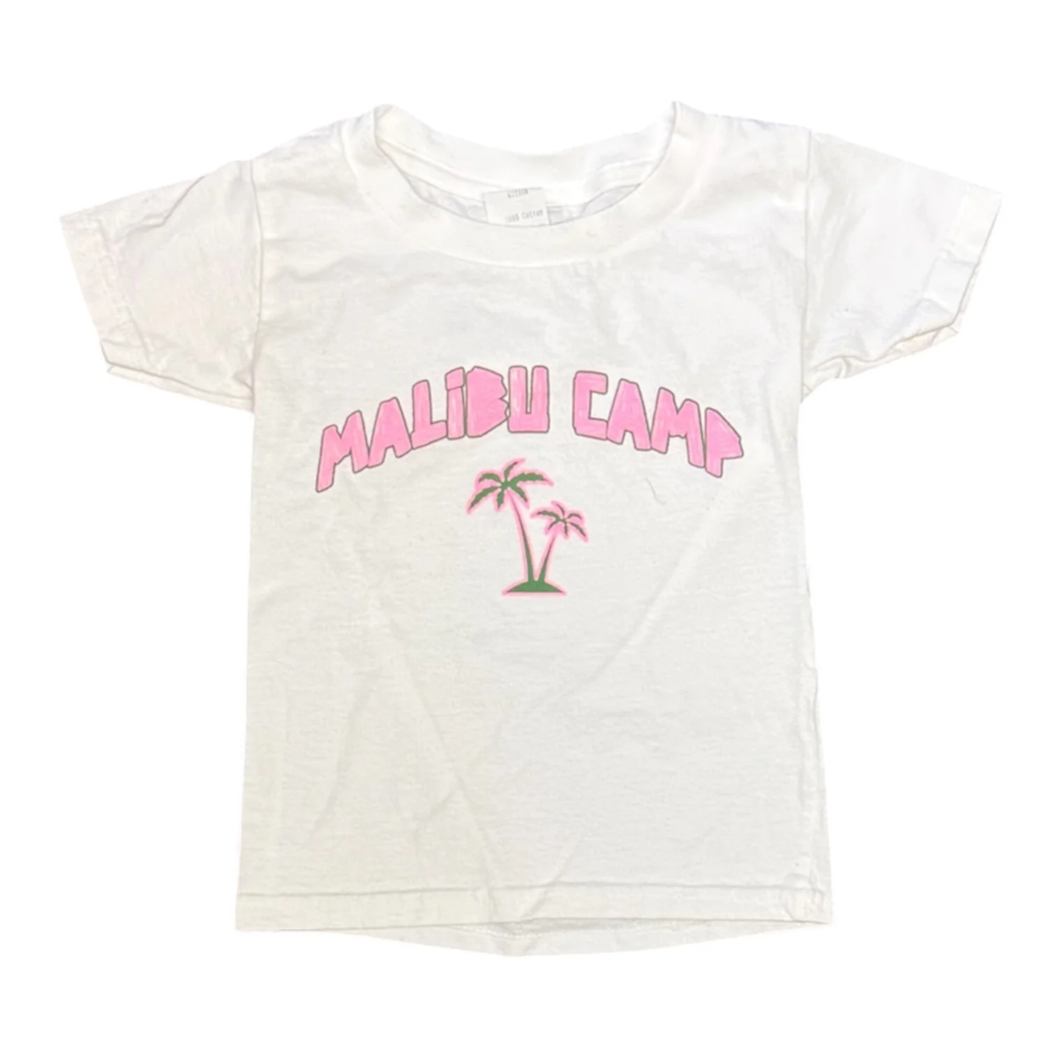 KIDS MALIBU CAMP WHITE T-SHIRT