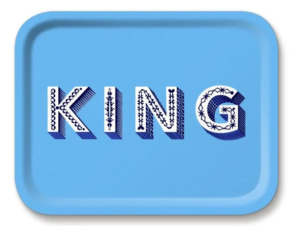KING SERVING TRAY