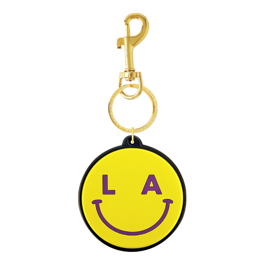 LA SMILEY BAG CHARM