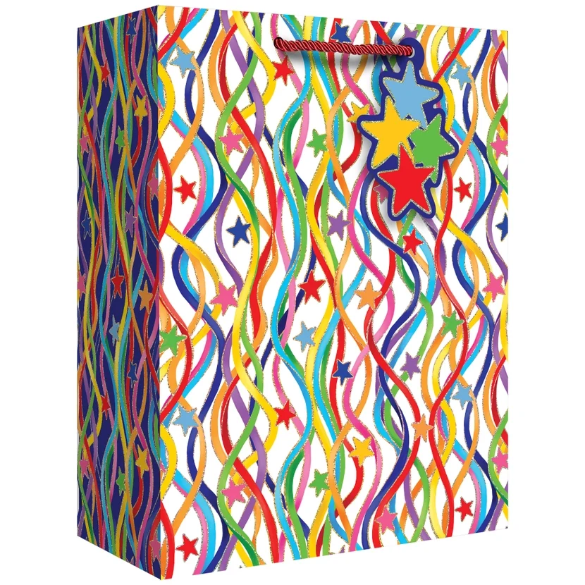 LARGE STREAMERS GIFT BAG