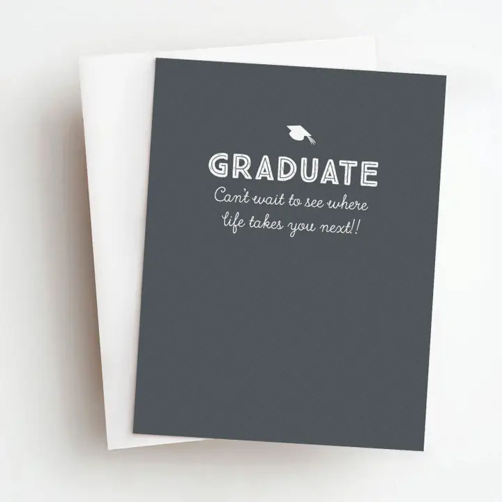LIFE TAKES GRADUATION CARD