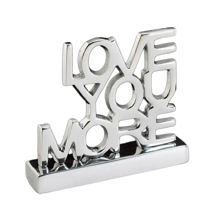 LOVE YOU MORE SIGN STAND