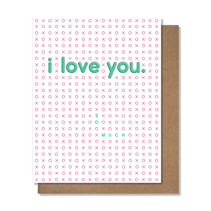 LOVE YOU SO MUCH CARD