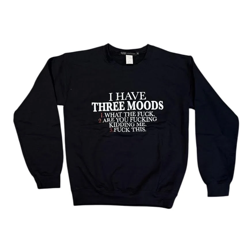 MENS 3 MOODS CREWNECK